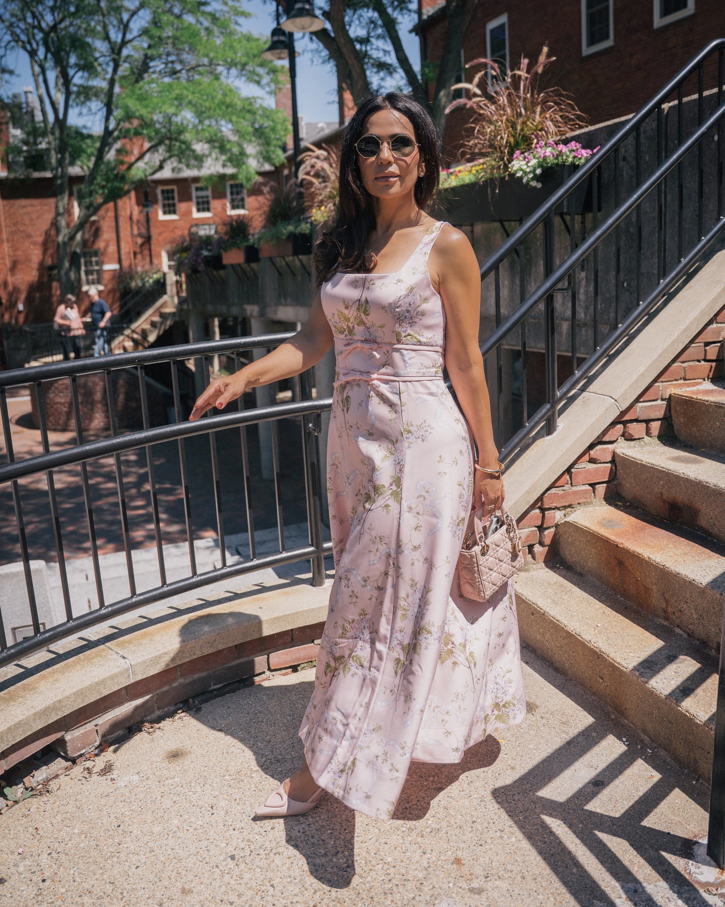 Garden Poetry Midi Dress