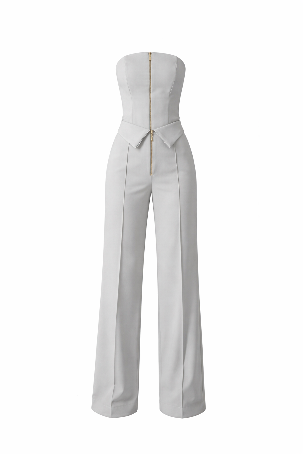 Strapless Structured Pants Set
