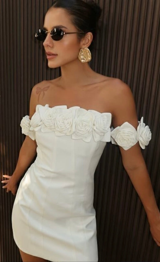 Bust Flower Dress