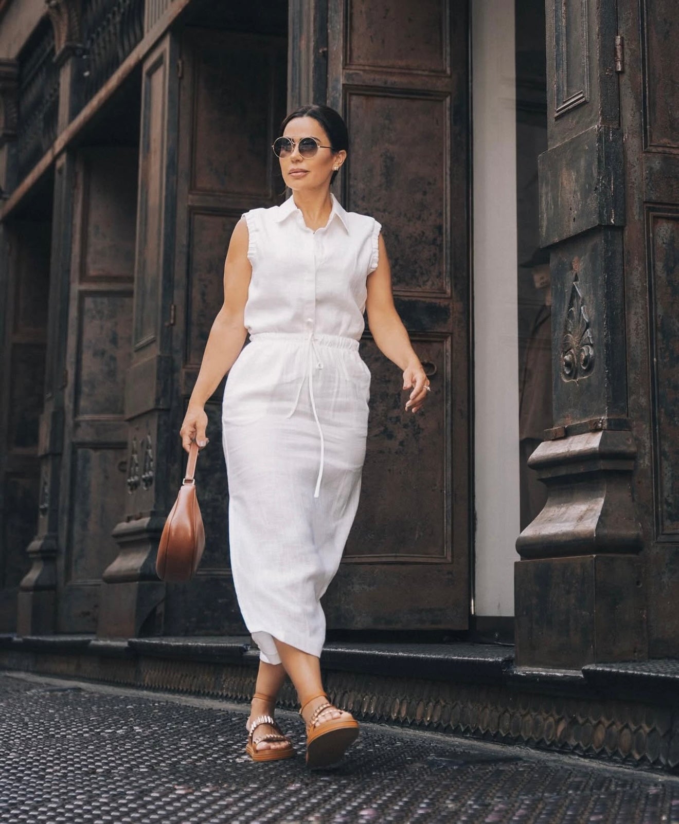 Vest Cava Skirt Set