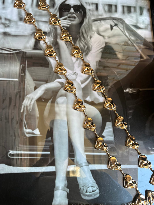 Organic Heart Chain Belt