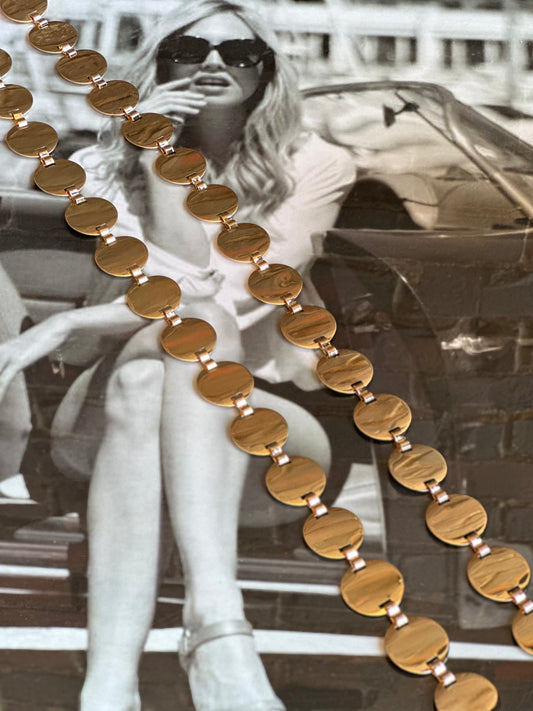 Medal Chain Belt