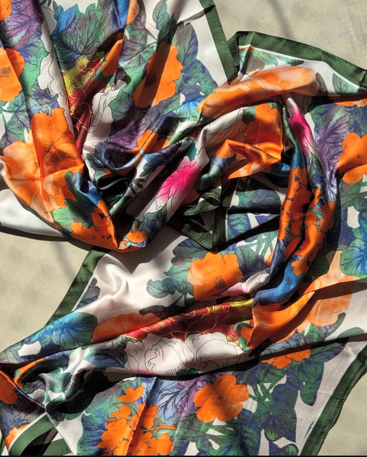 Multi Color Printed Scarf