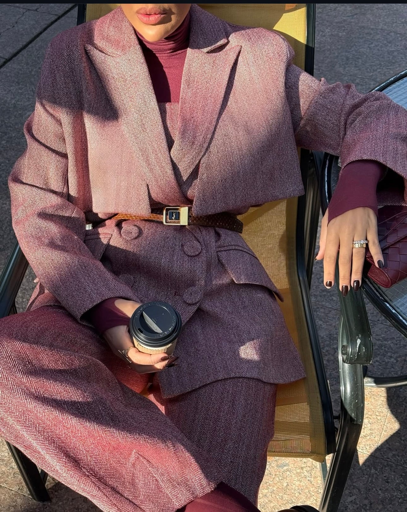 Tweed Oversized Blazer