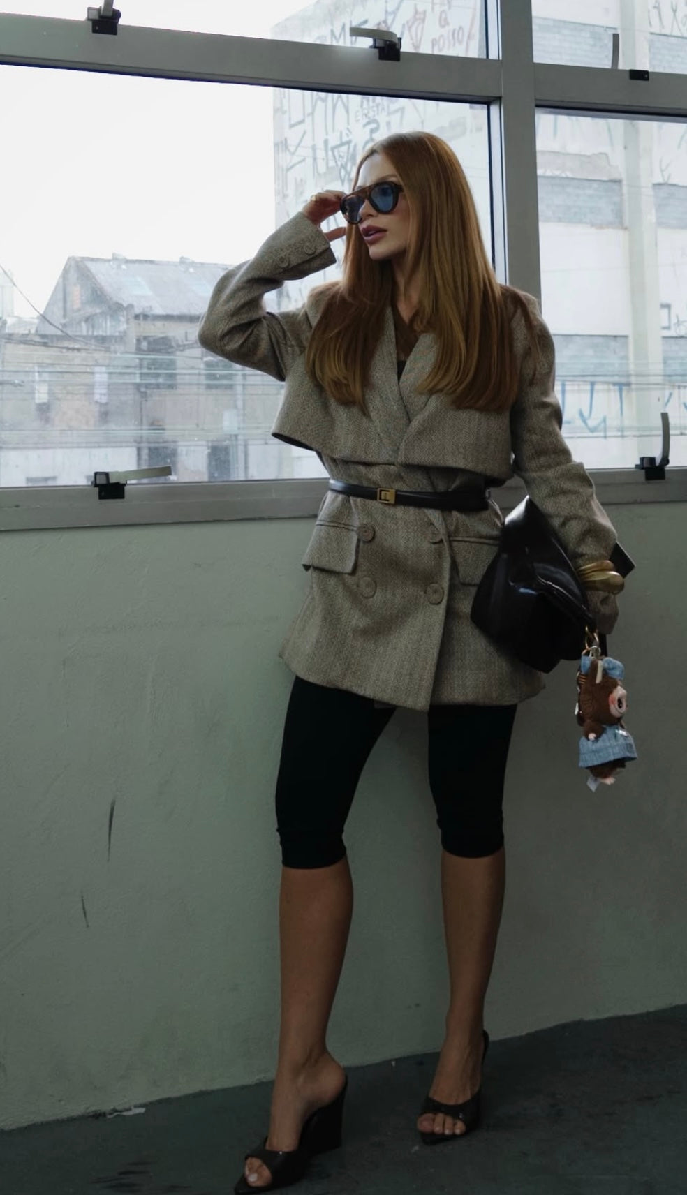 Tweed Oversized Blazer