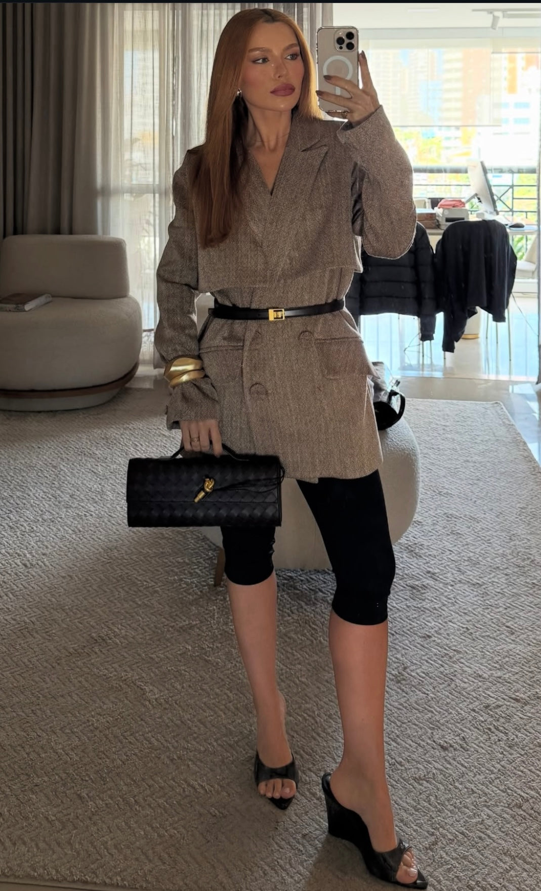 Tweed Oversized Blazer