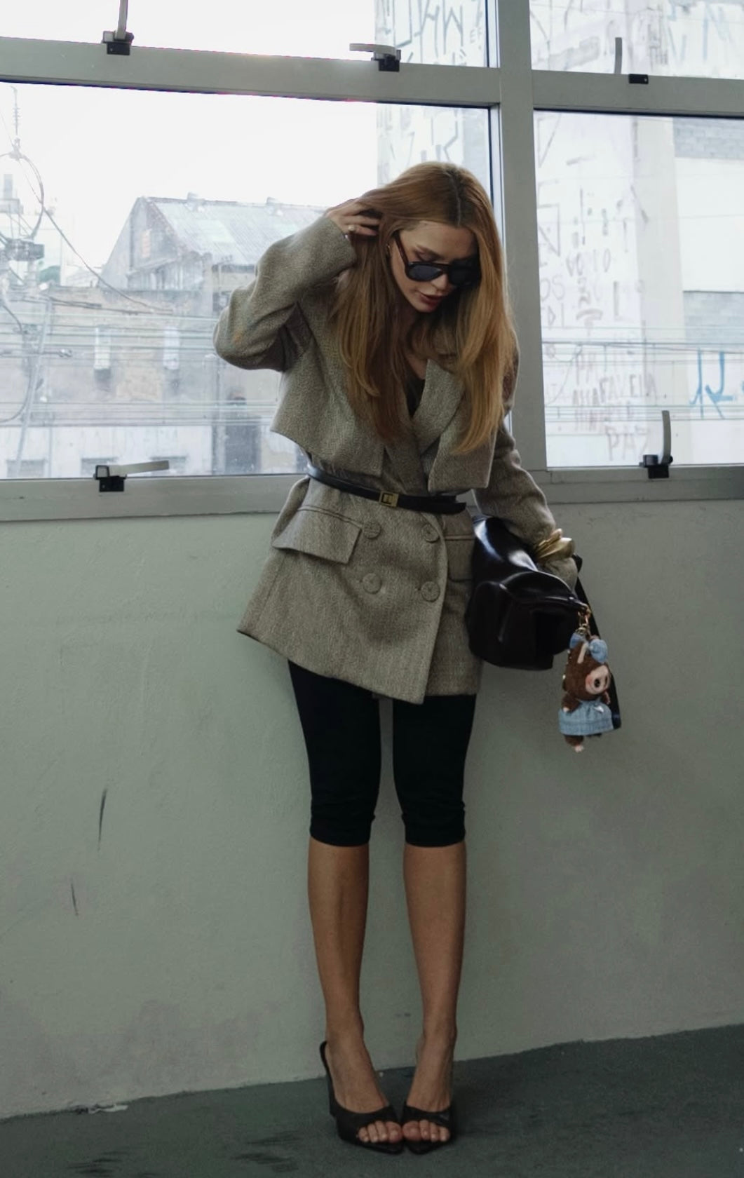 Tweed Oversized Blazer