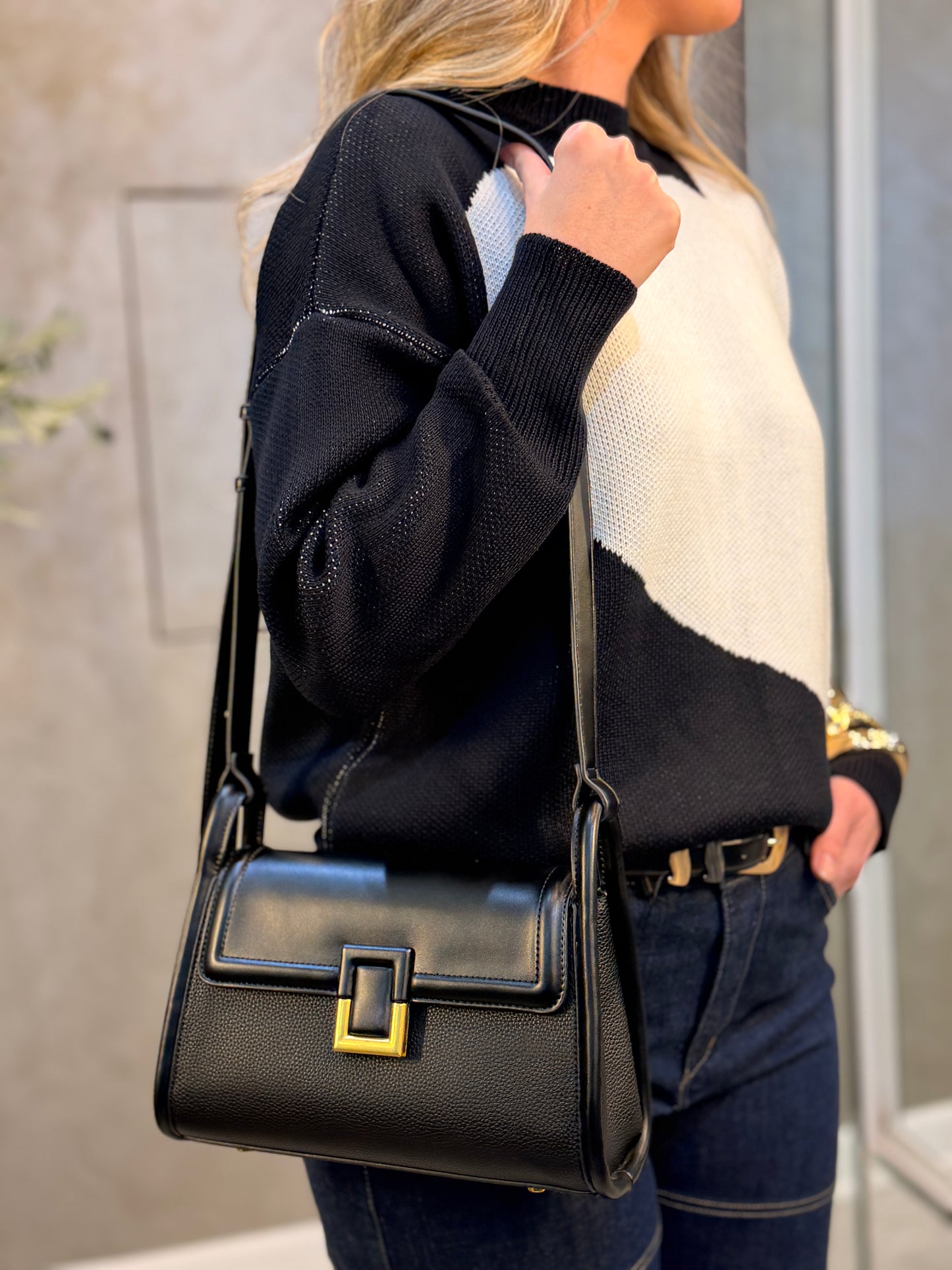 Celeste Luxe Knit Blouse