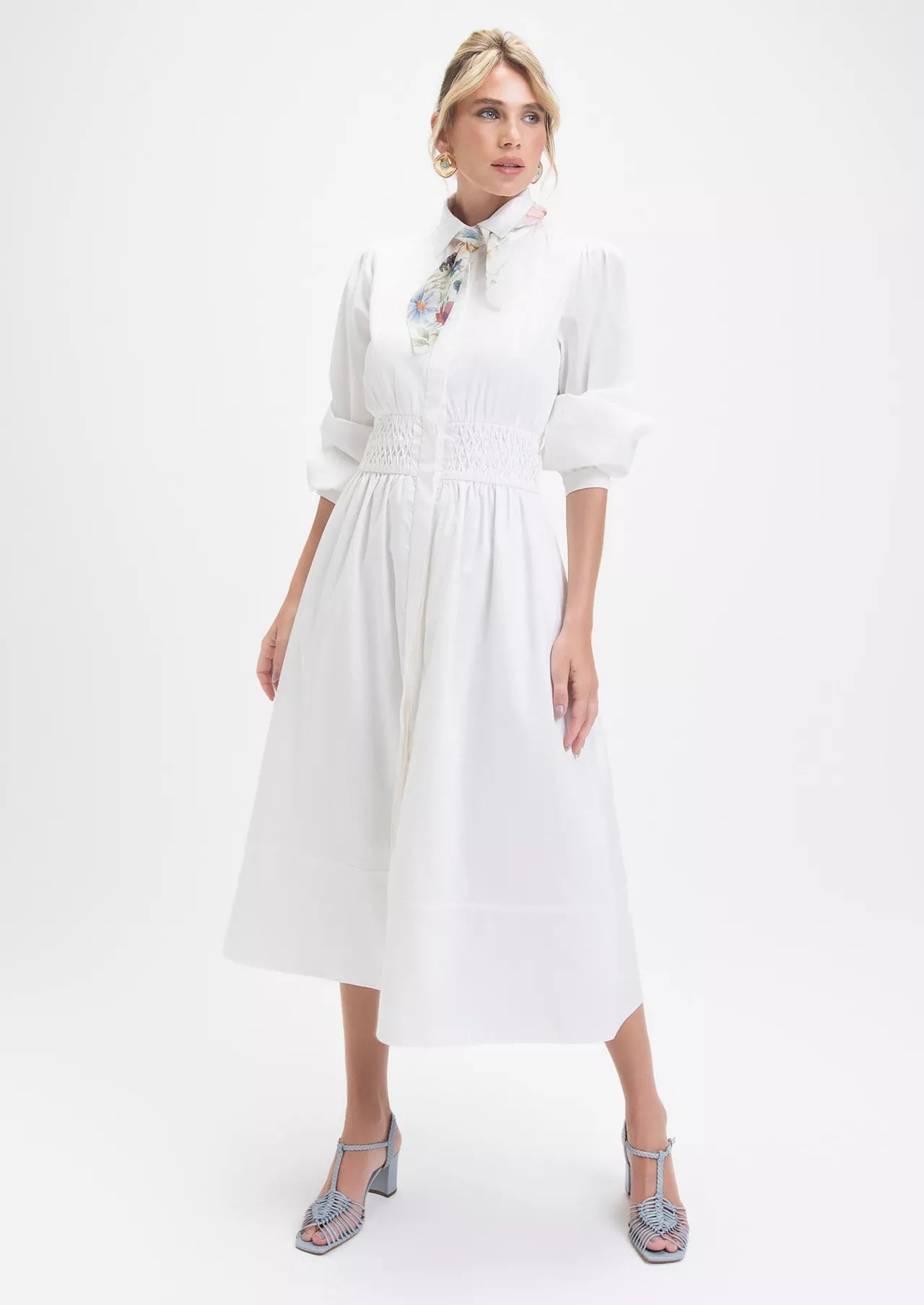 Marta Midi Shirt Dress