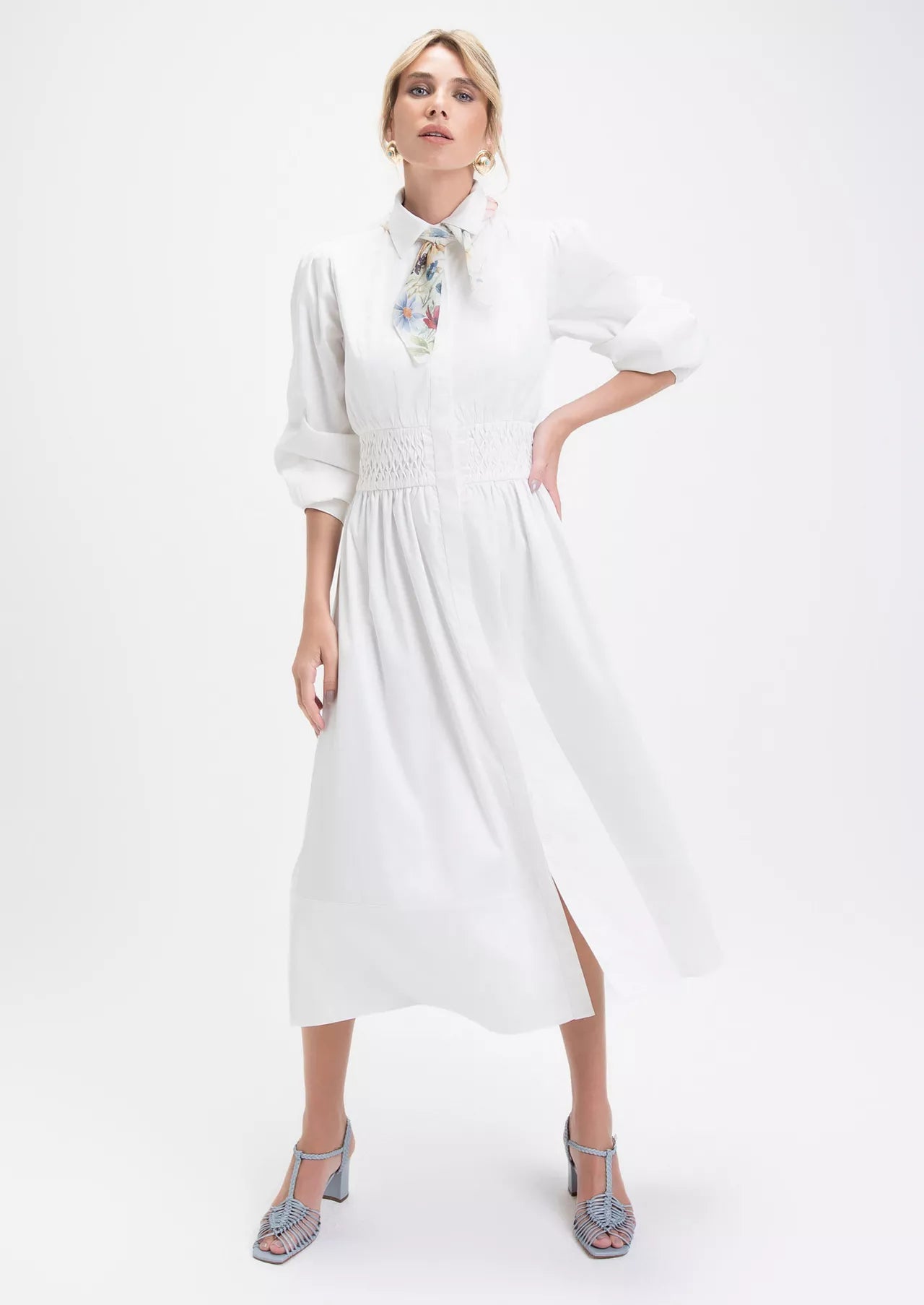 Marta Midi Shirt Dress