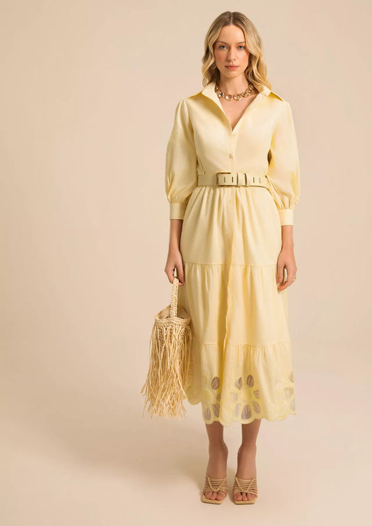 Camelia Midi Shirt Dress