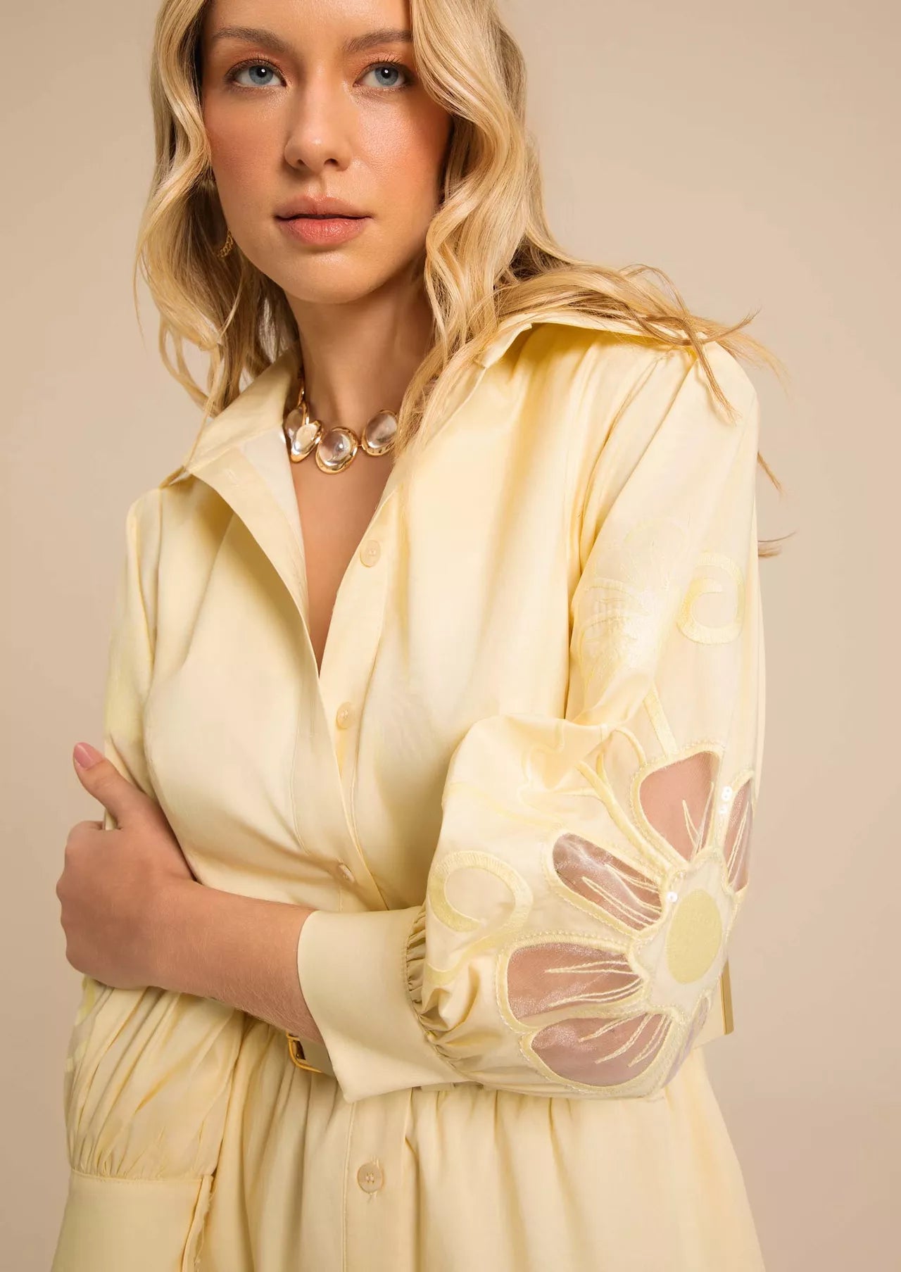 Camelia Midi Shirt Dress