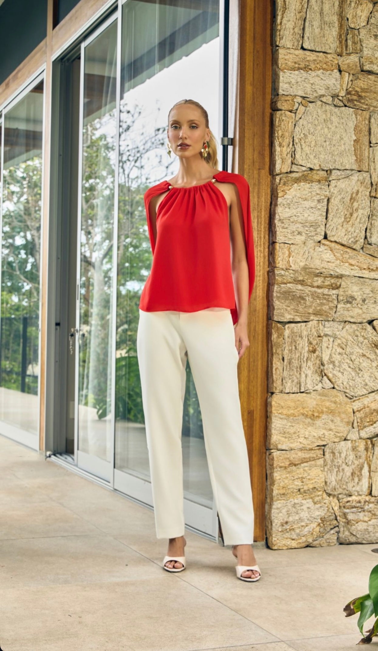 Lena Tapered Tailored Pants