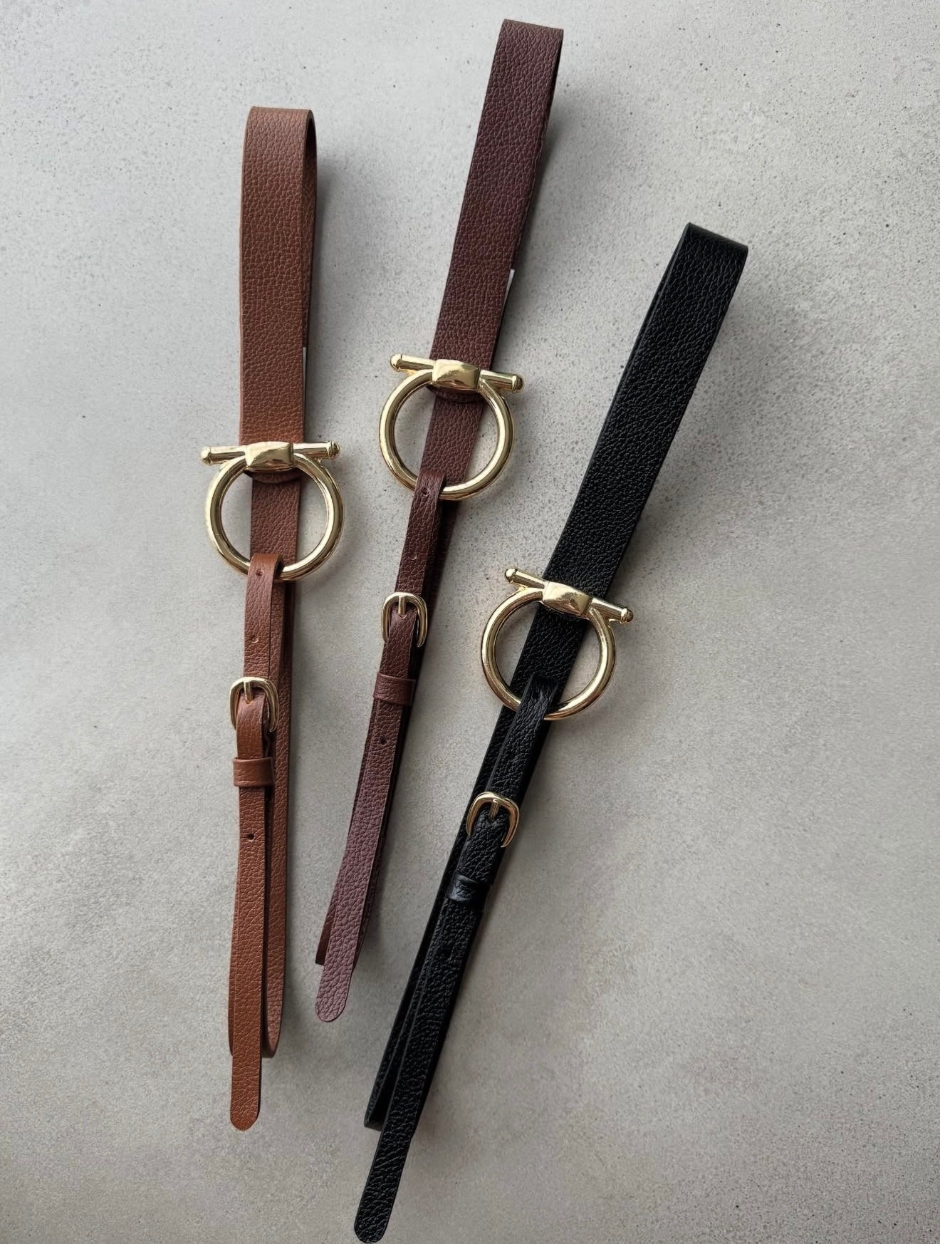 Circular Buckle Belt