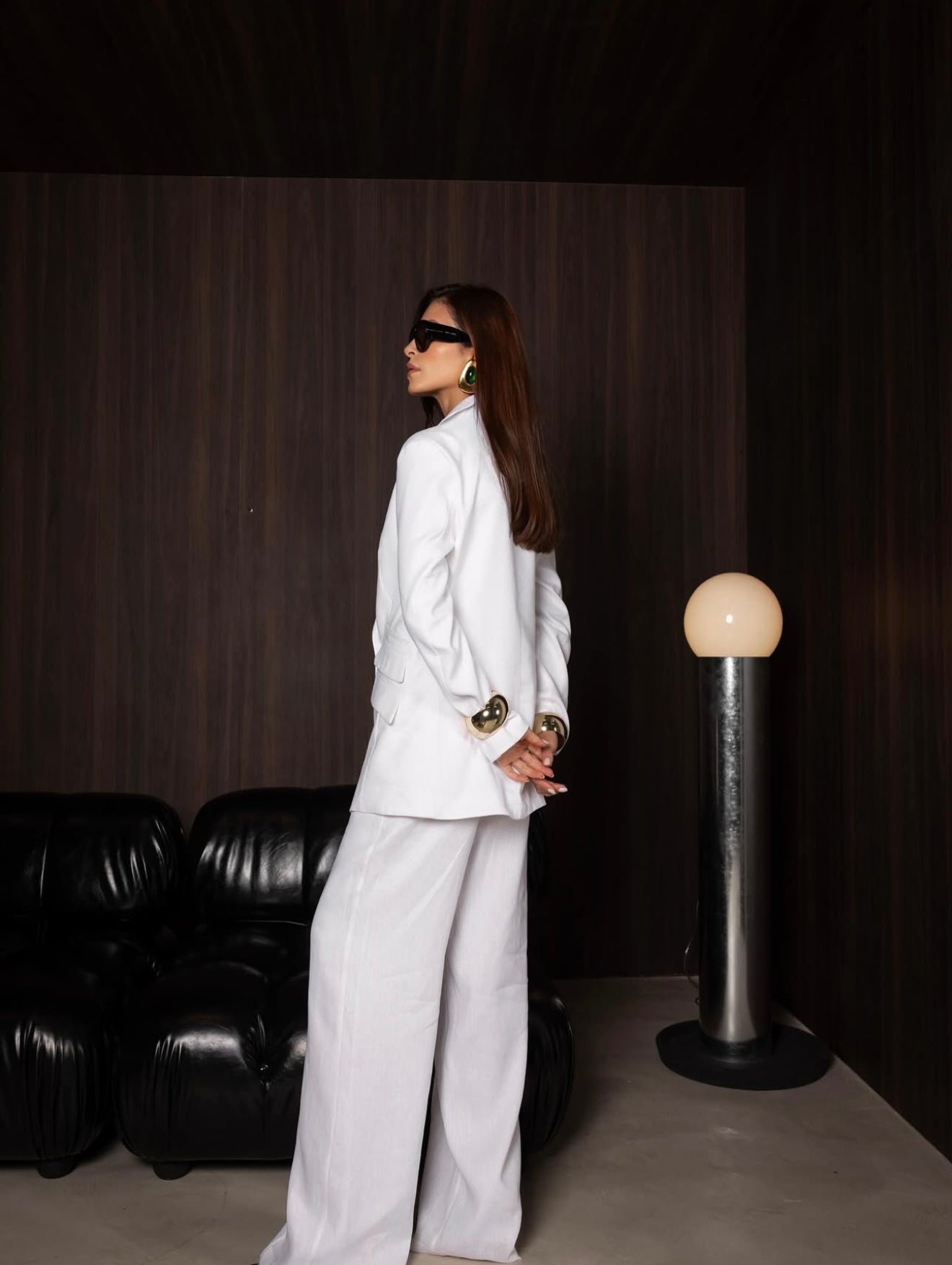 Linen Luxe Blazer Pant Set