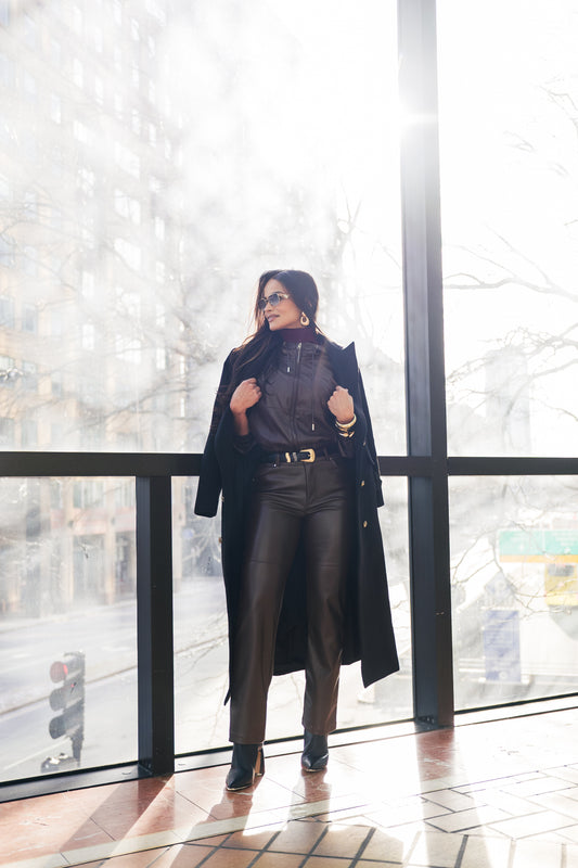 Leather Ensemble Pants