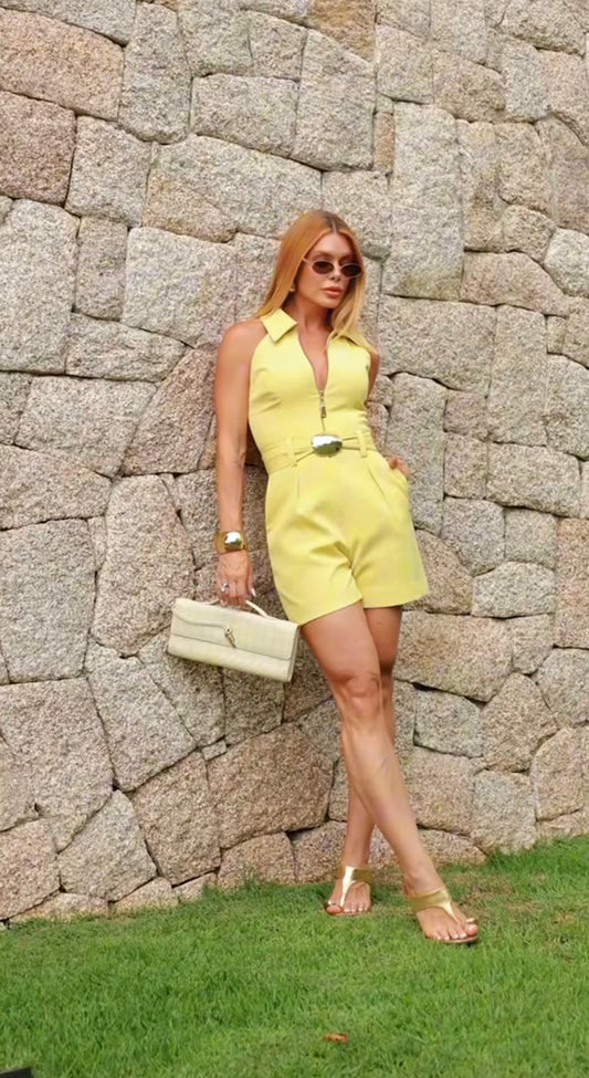 Capri Zip Romper