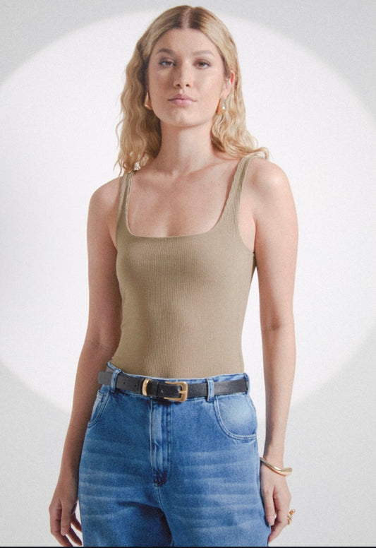 Ribbed Knit Top