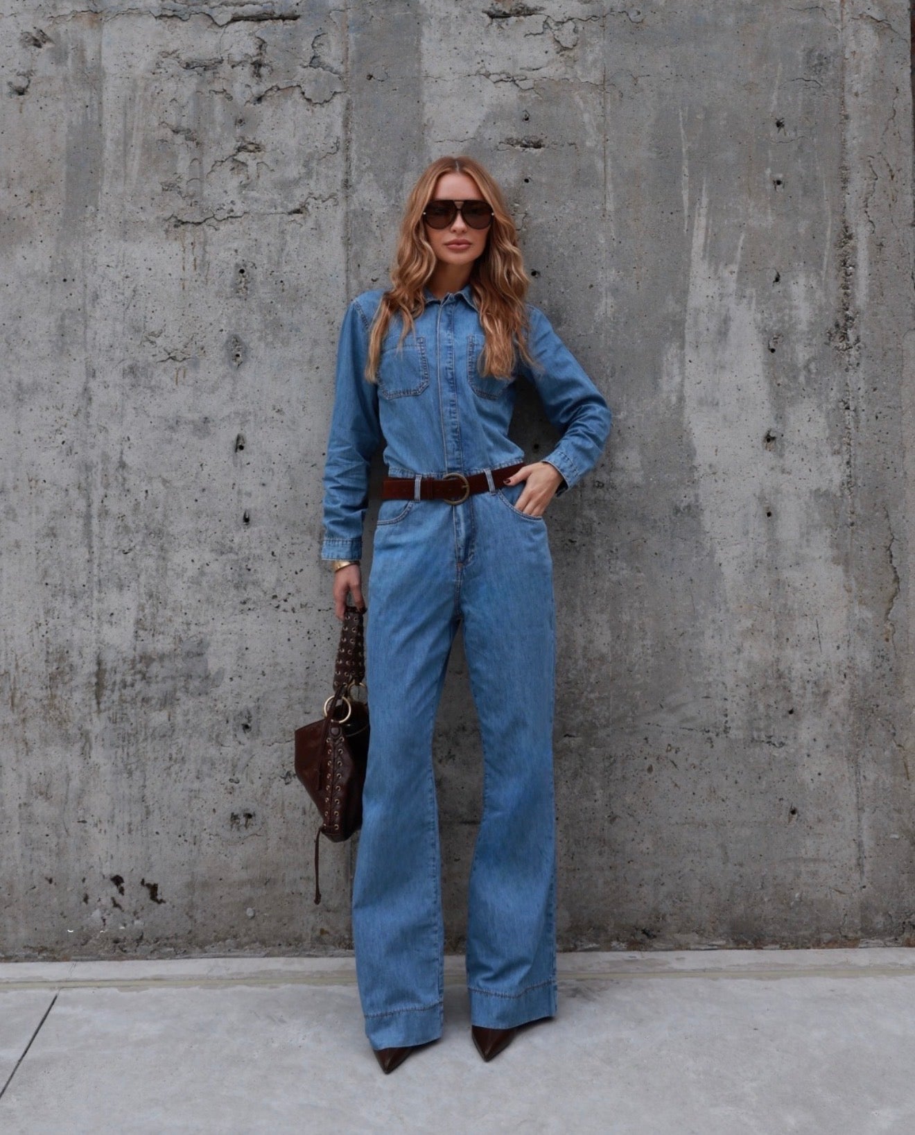Bella Denim Jumpsuit