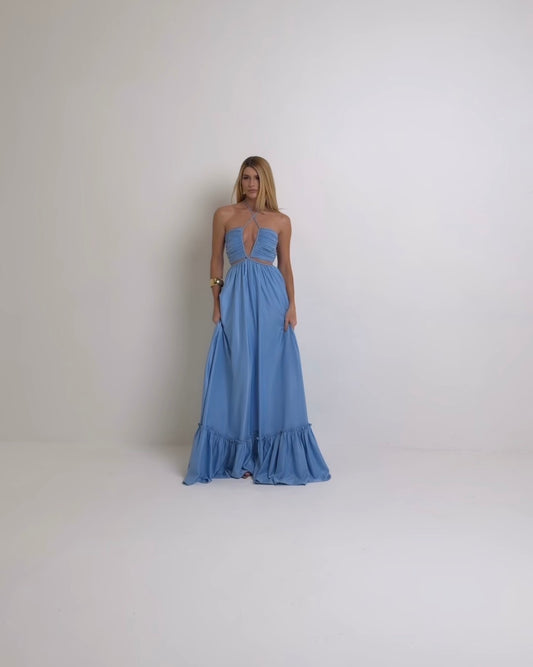 Celestine Flow Long  Dress