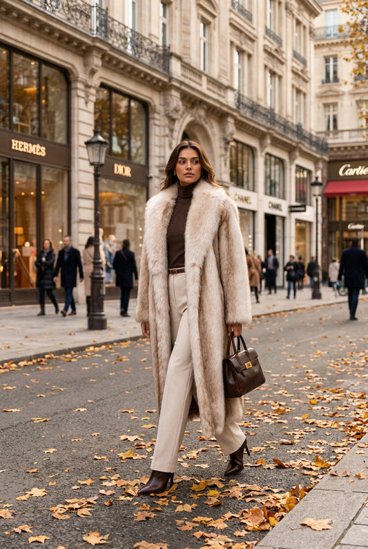 Monroe Faux Fur Coat