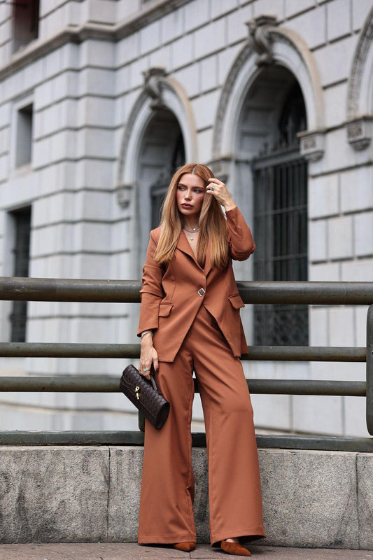 Modern Tailored Blazer and Pants Set