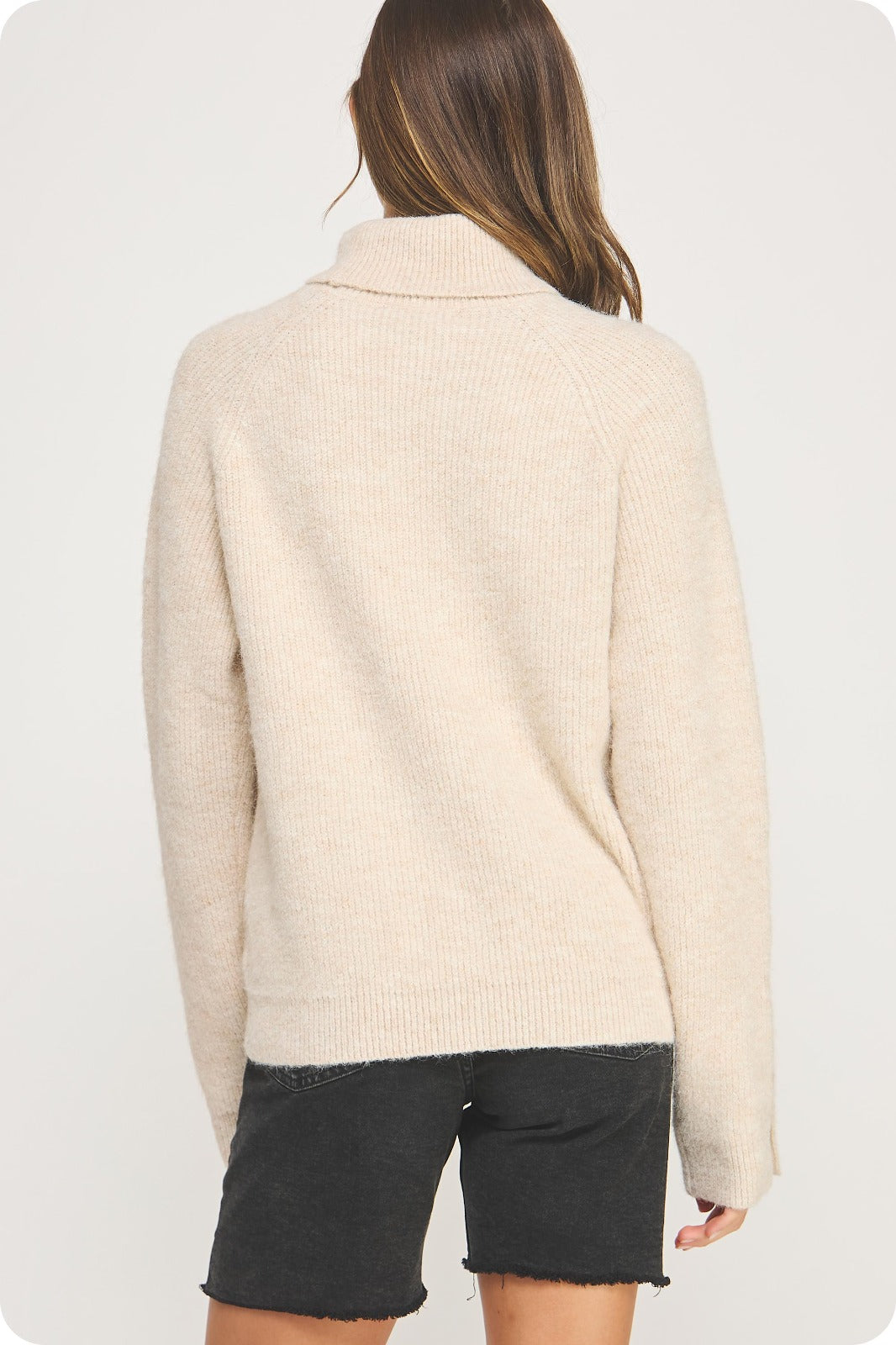 Button Down Sleeve Sweater