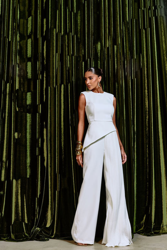 Crimson Power Jumpsuit