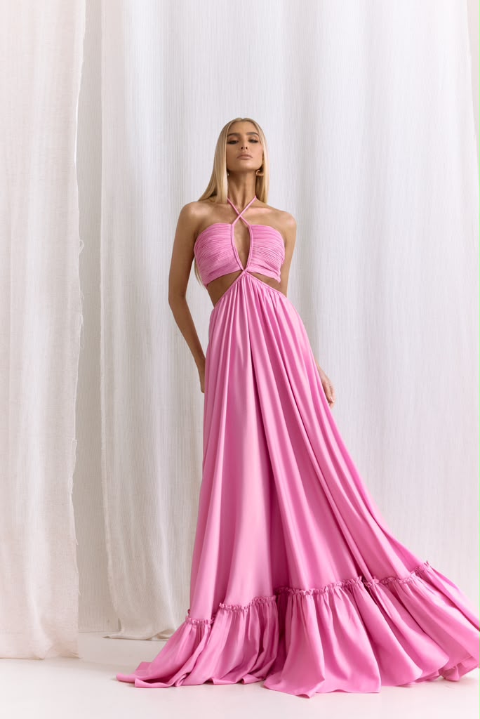 Celestine Flow Long  Dress
