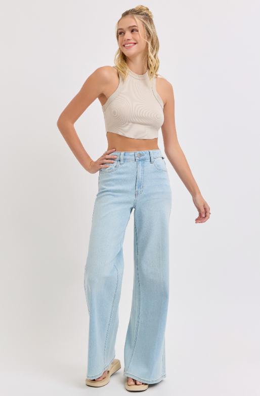 Inseam High Wide Leg