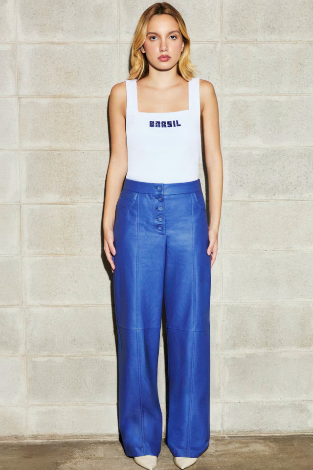 Brasil Embroidery Tank Top