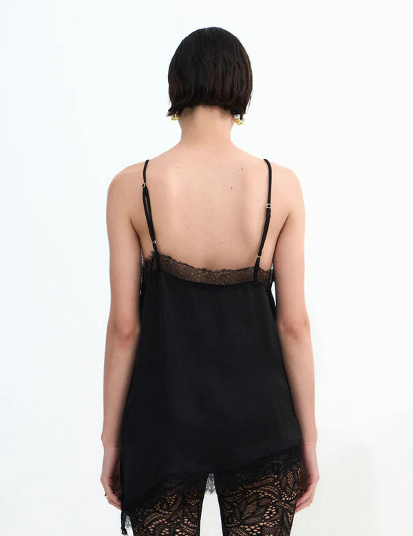 Clara Satin Tank Top