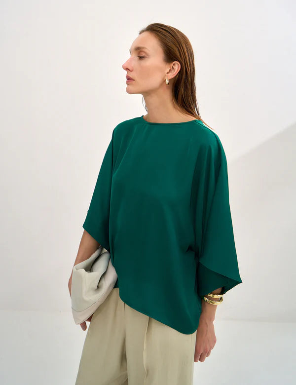 Evelyn Satin Shirt