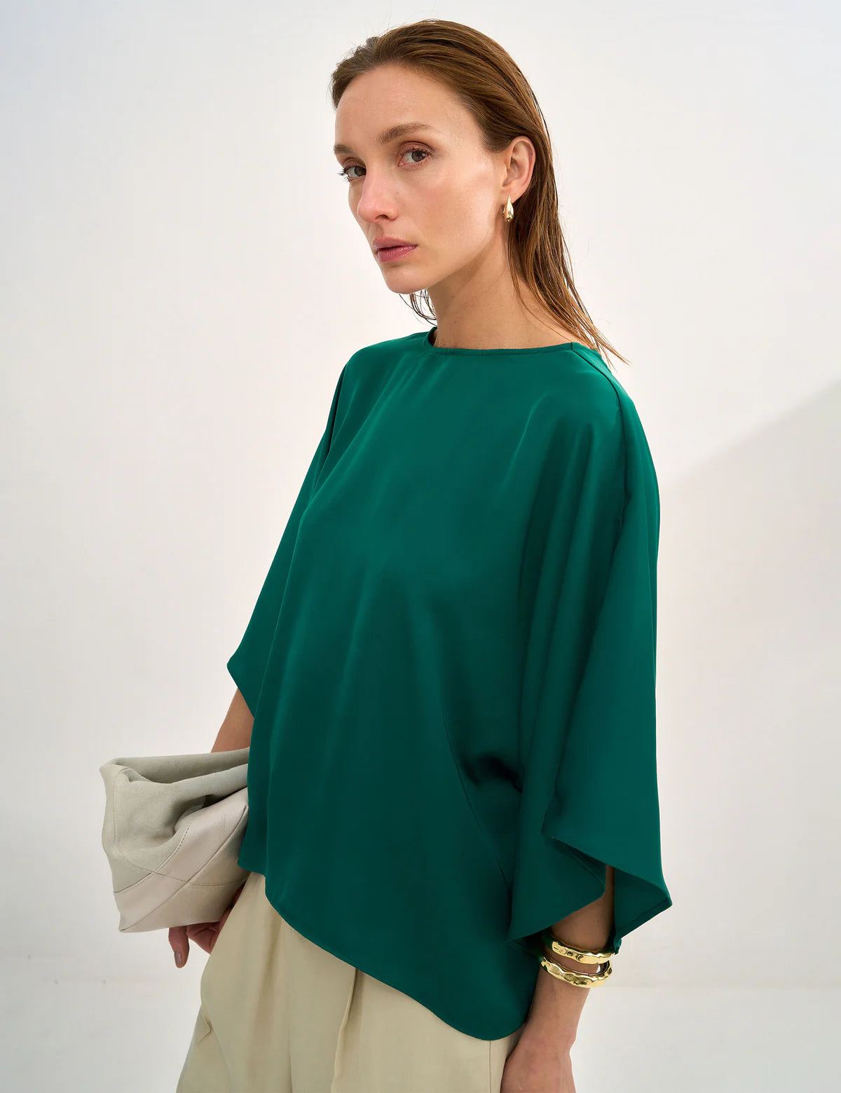 Evelyn Satin Shirt