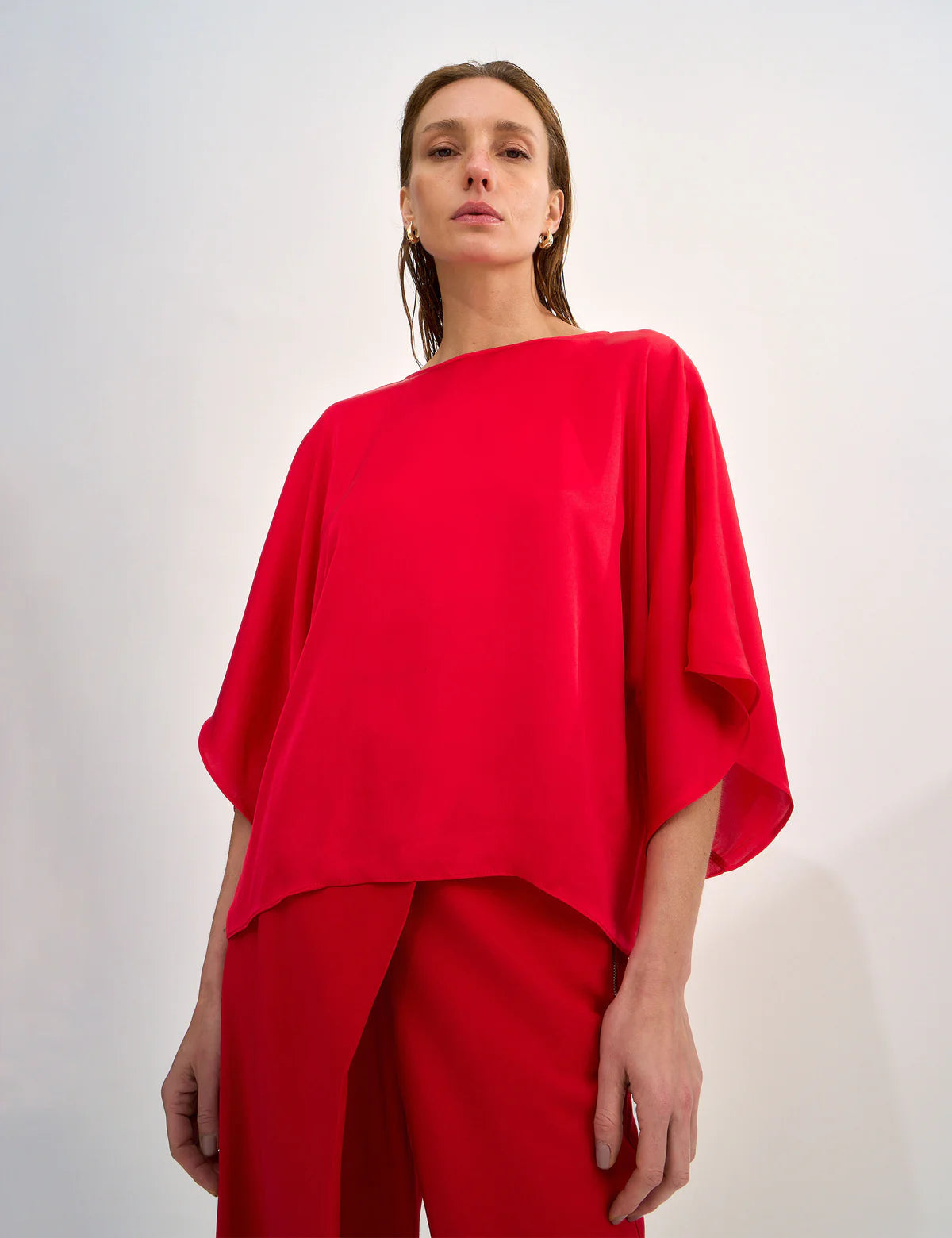 Evelyn Satin Shirt