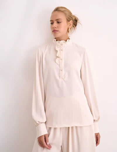 Aurora Crepe Blouse