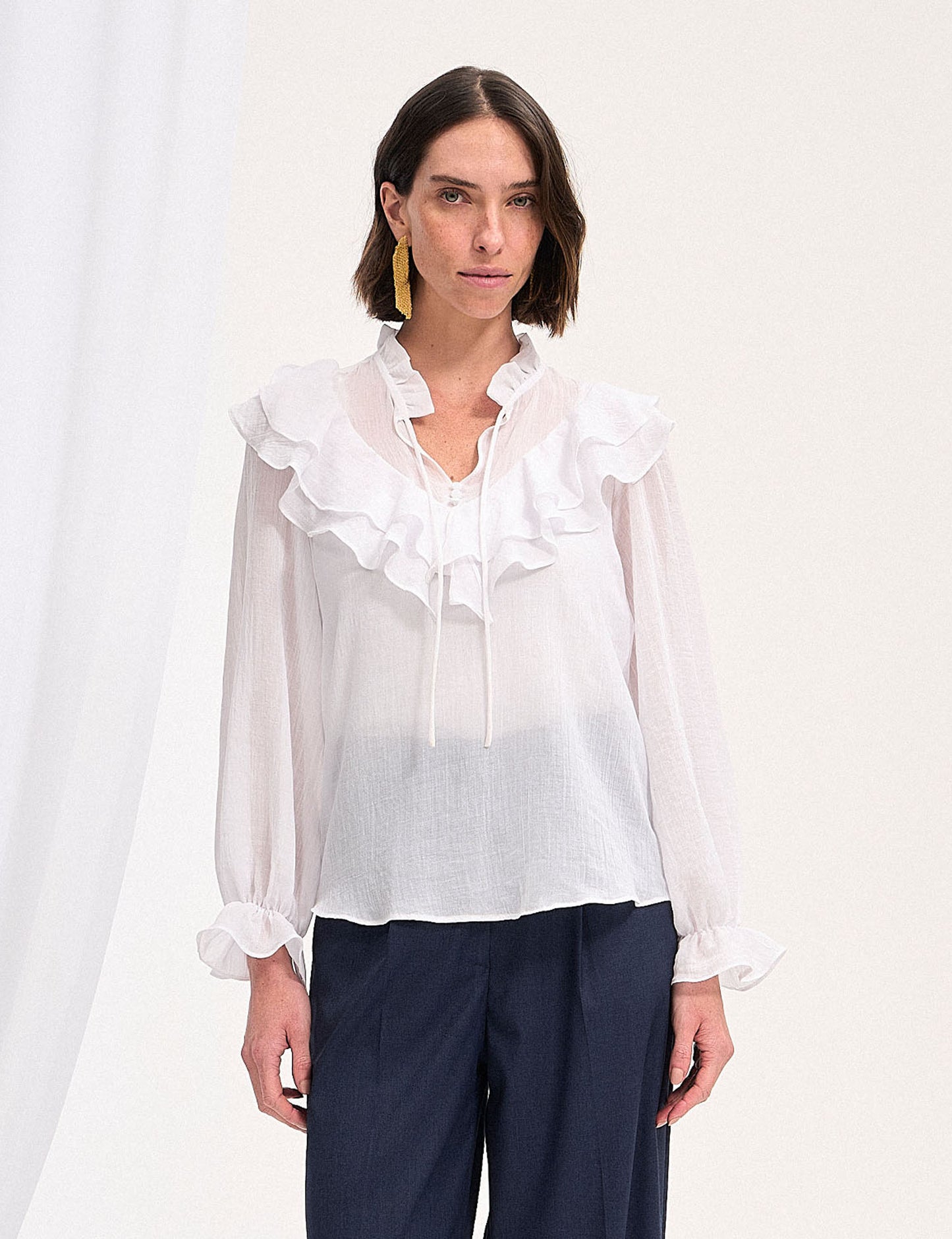 Alicia Ruffles Blouse