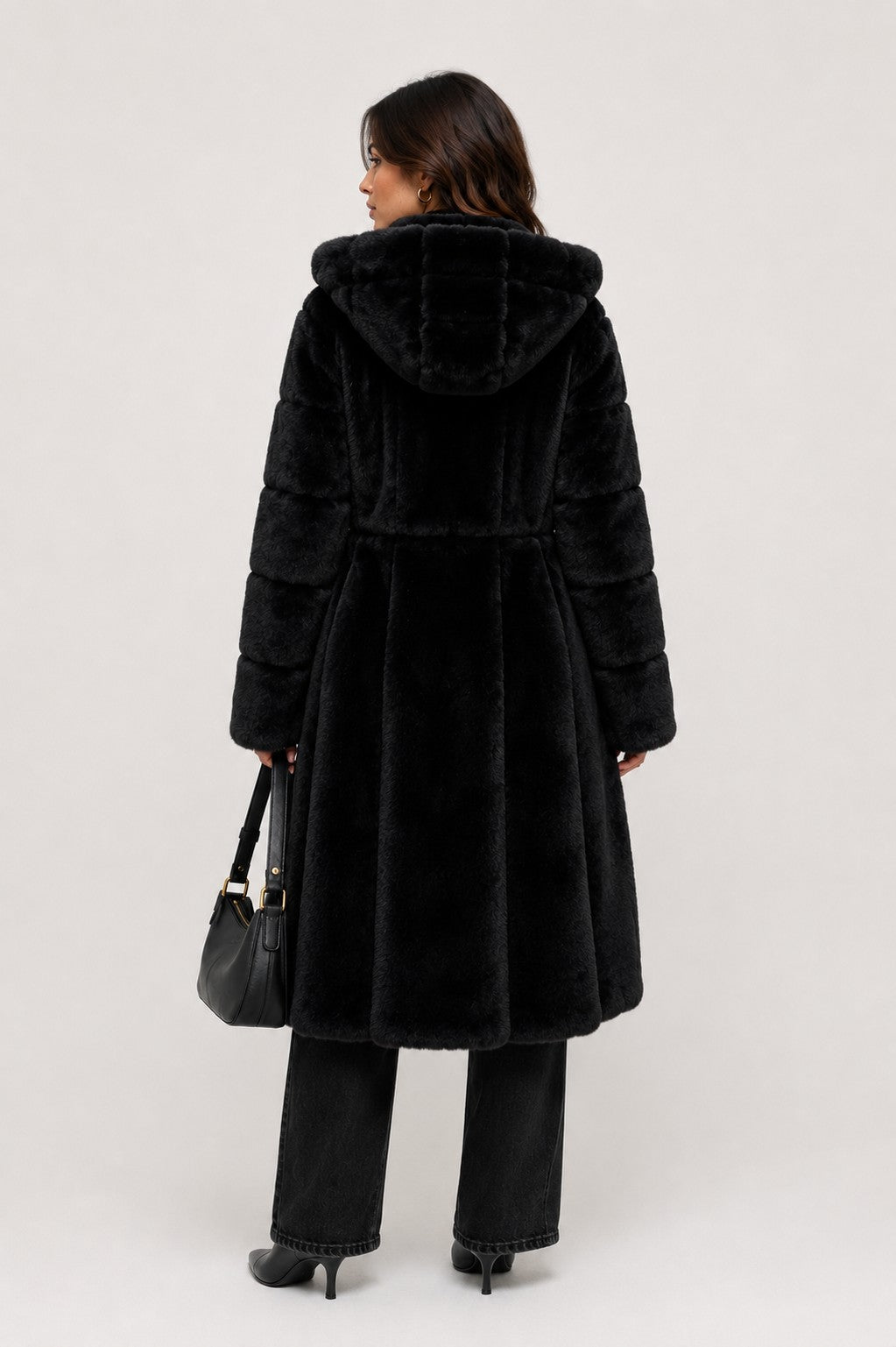 Celeste Fur Long Coat