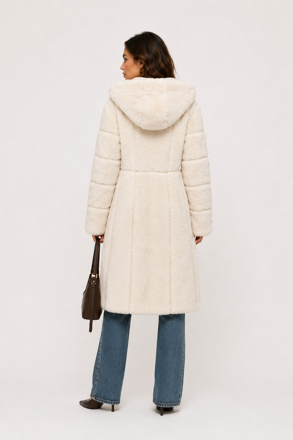 Celeste Fur Long Coat