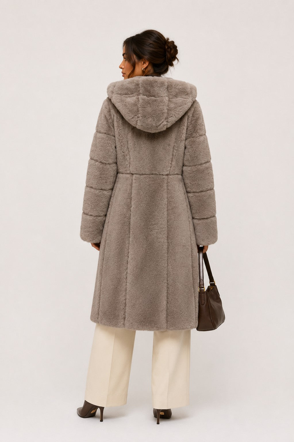 Celeste Fur Long Coat
