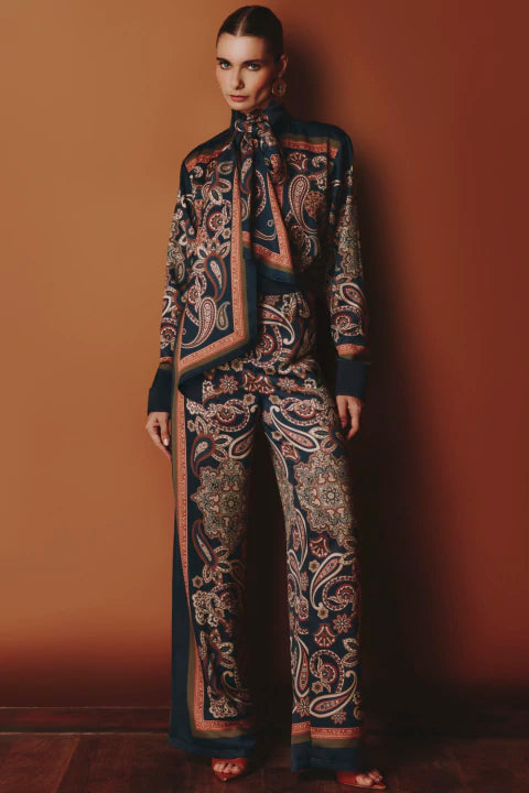Dominique Satin Pants