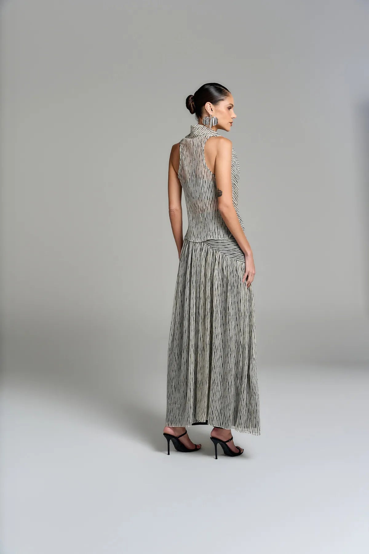 Dolores Long Skirt Set Duo Top