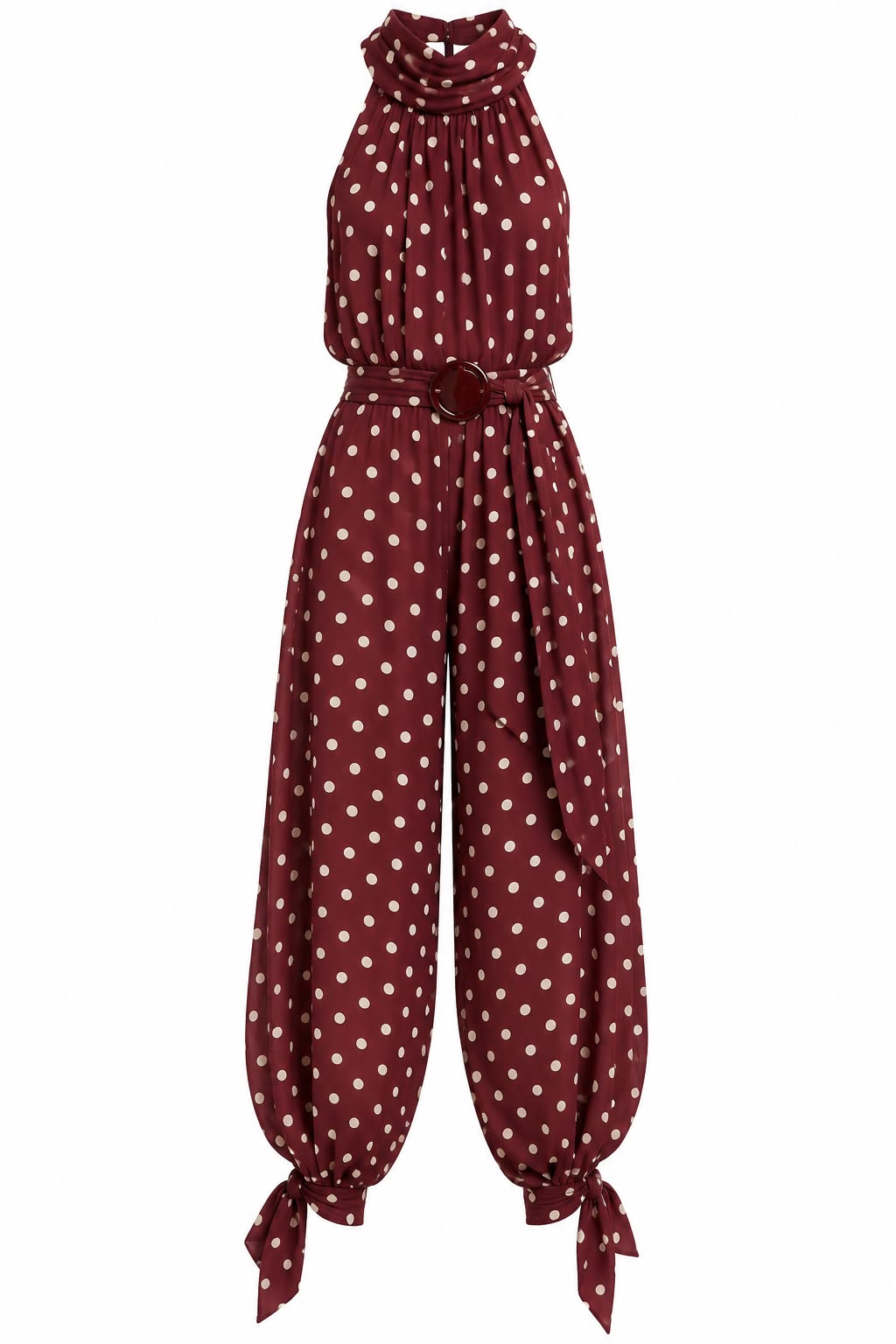 Mara Dots Halter Jumpsuit