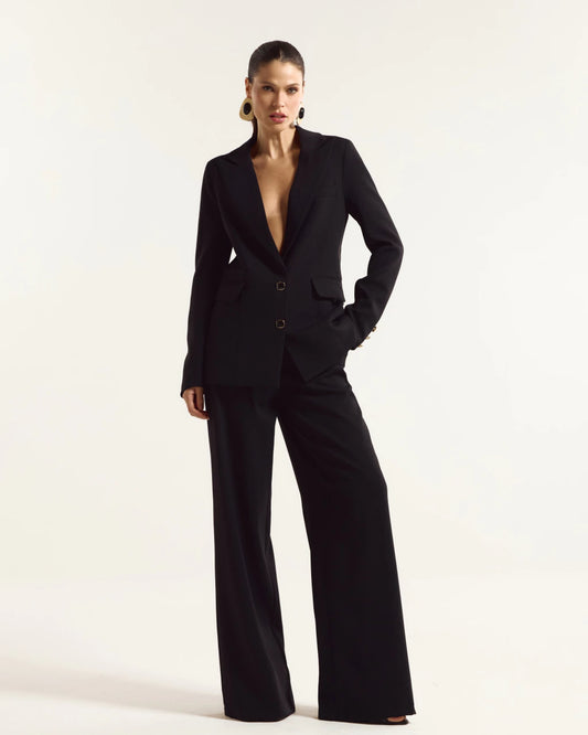 Refined Two-Piece Blazer Set