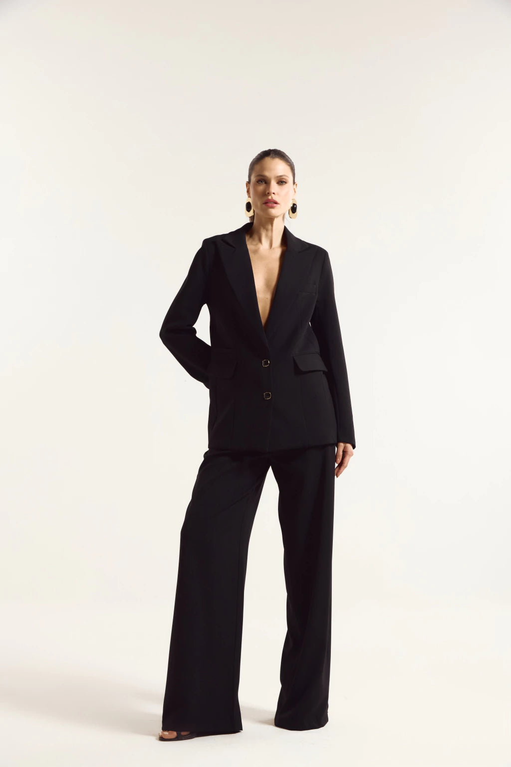 Refined Two-Piece Blazer Set