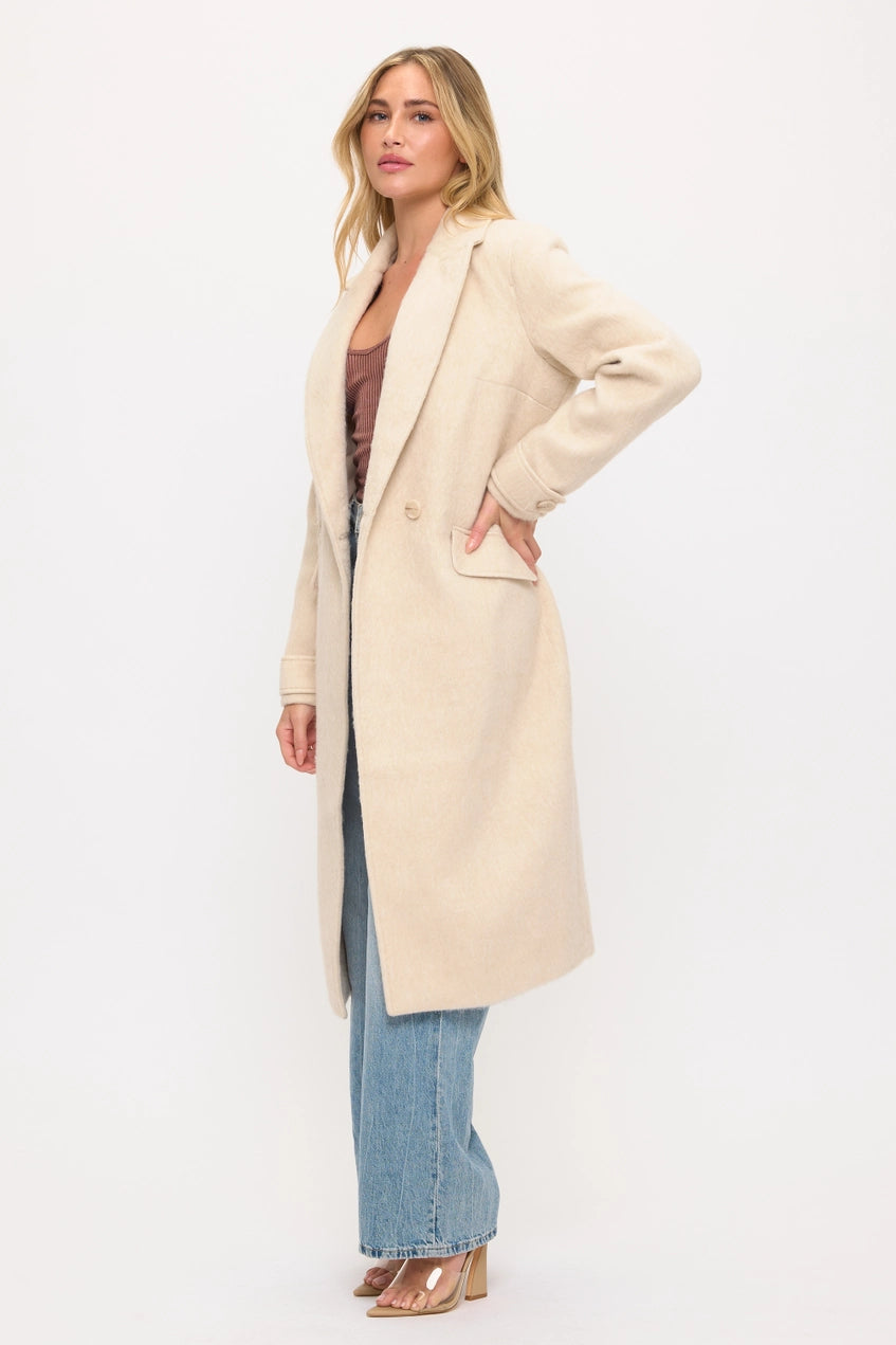 Cashmere Cloud Longline Coat