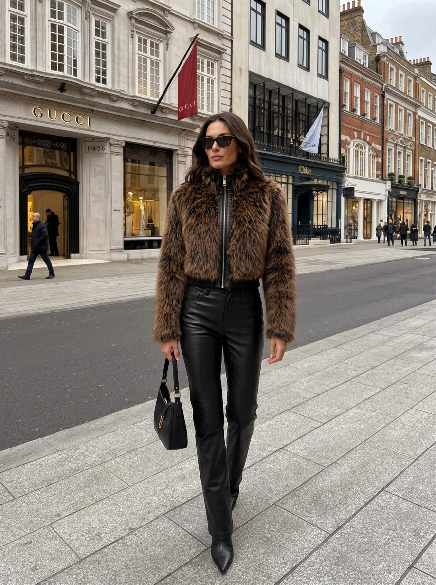Ridge Fur Jacket