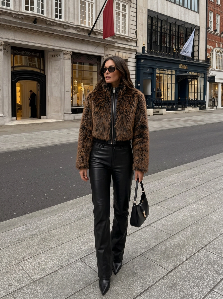 Ridge Fur Jacket