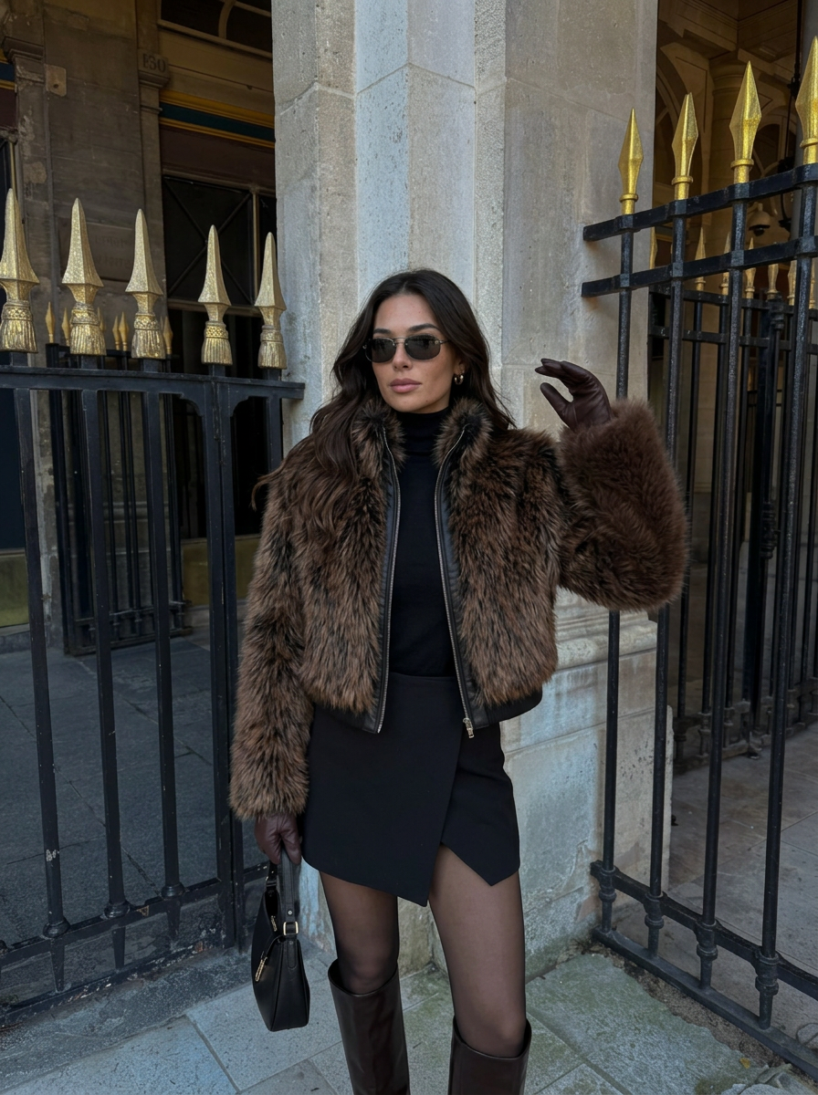 Ridge Fur Jacket