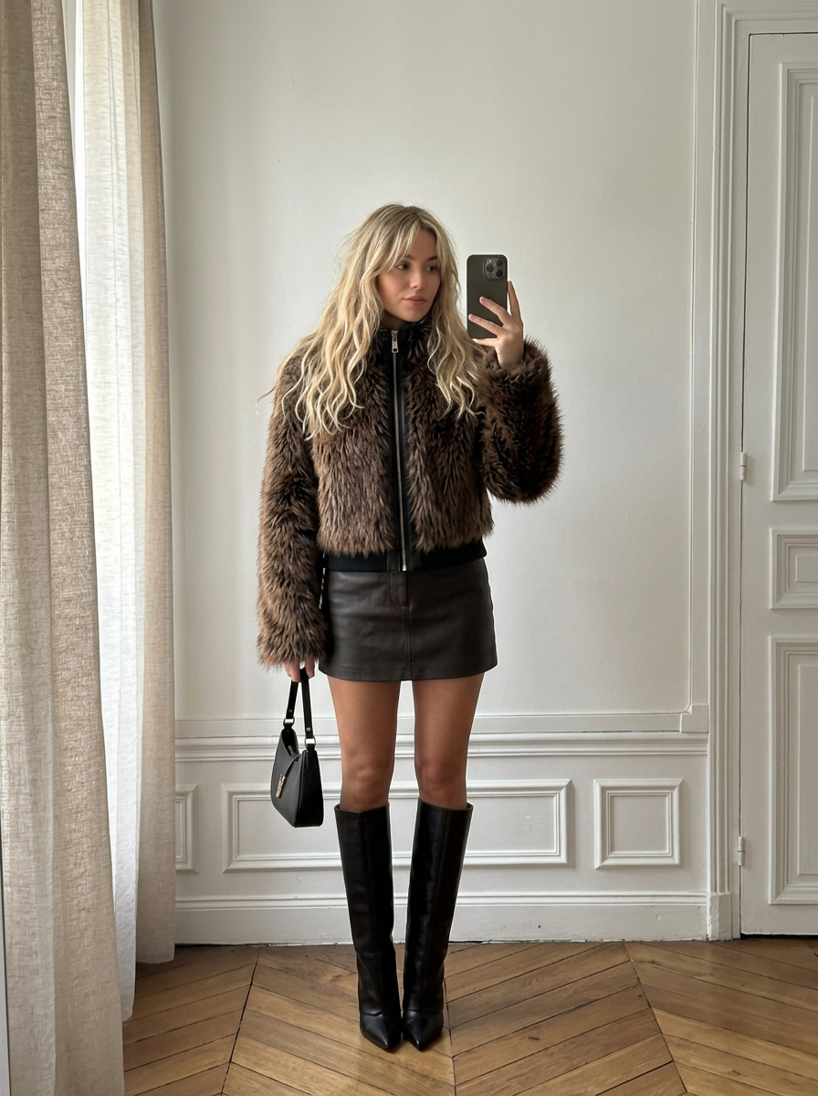 Ridge Fur Jacket